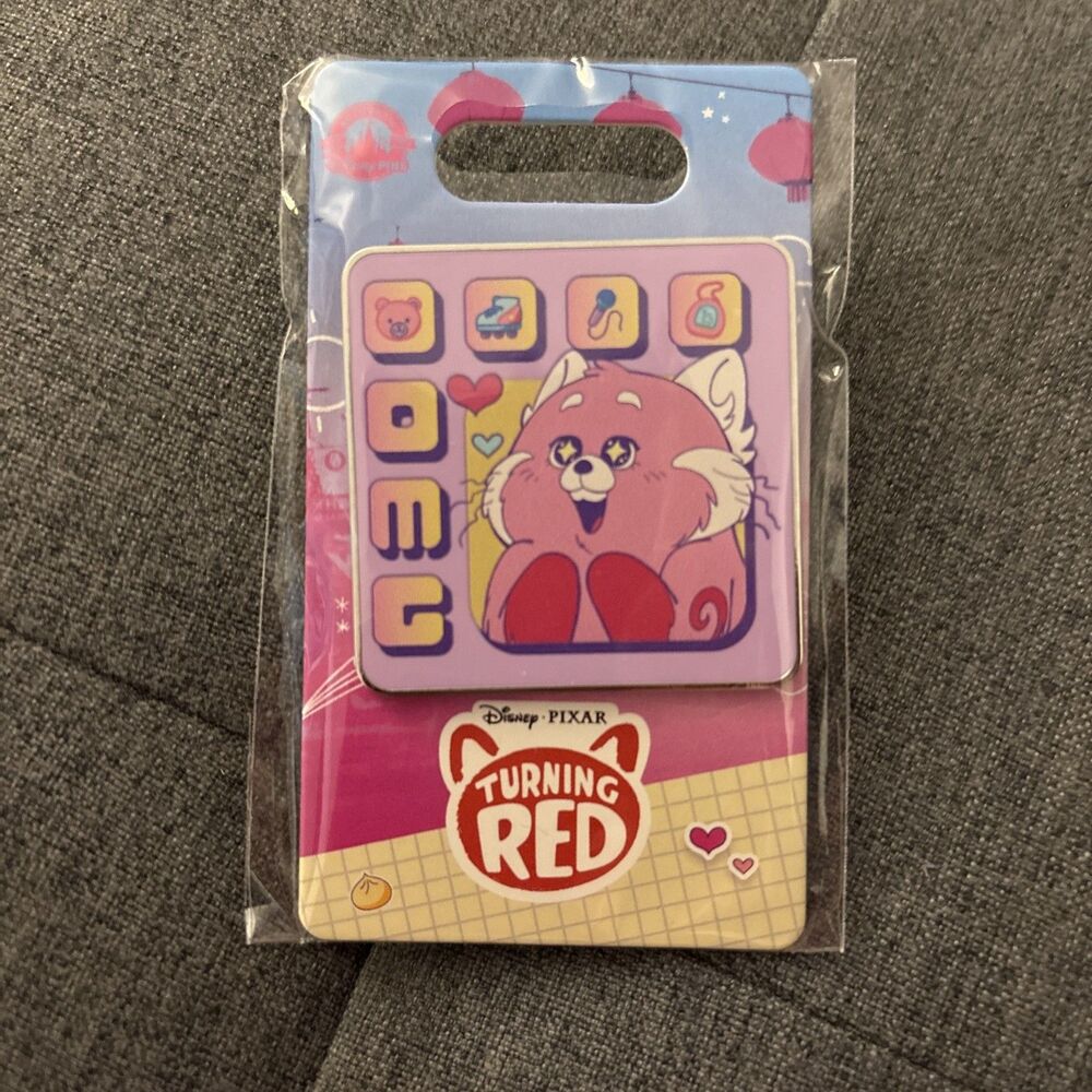 Disney Pixar Turning Red Mei Lee Red Panda Enamel Pin 2022